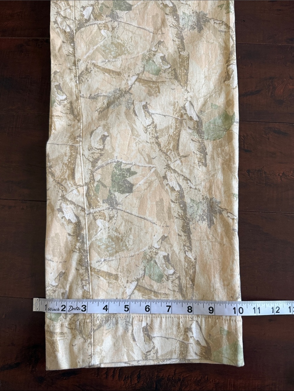 love, Fire Beige Camouflage Joggers with Subtle Green Print - Picture 11 of 11